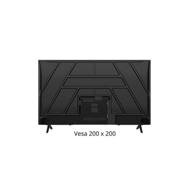 TV LED UHD - CONTINENTAL EDISON - 55'' (139 cm) - 3xHDMI - 2xUSB - Nero - CELED55SV2UD25B6