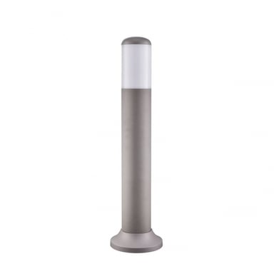 Abrila Azafrán Sobremuro Exterior Moderno 1×E27 IP44, Gris, 40X9,1X9,1
