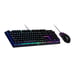 Cooler Master Gaming MS110 teclado Ratón incluido USB AZERTY Francés Negro