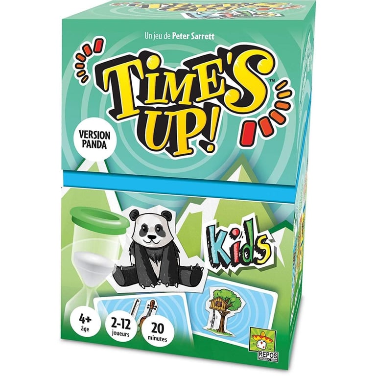 Jeu de société Times Up Kids 2 : Édition Panda - Amusement en famille - Neuf