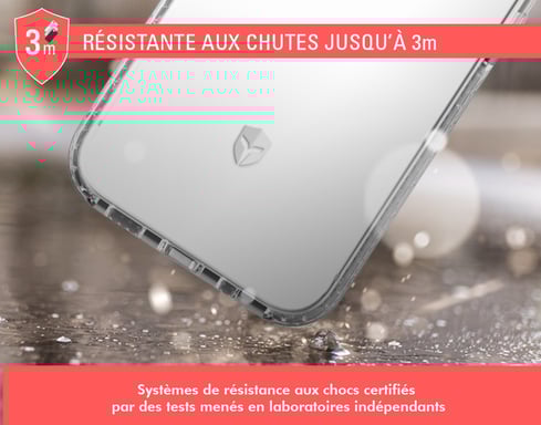 Force Case Funda Reforzada para Samsung Galaxy A70 LIFE Transparente