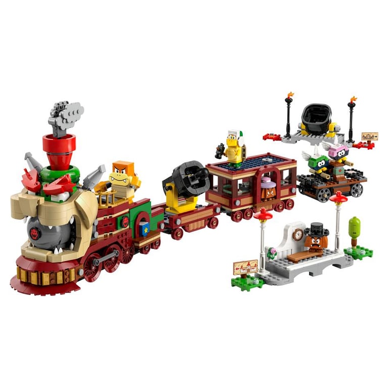 LEGO Super Mario Train Bowser Express 71437 - Set d'Aventure Épique - Neuf