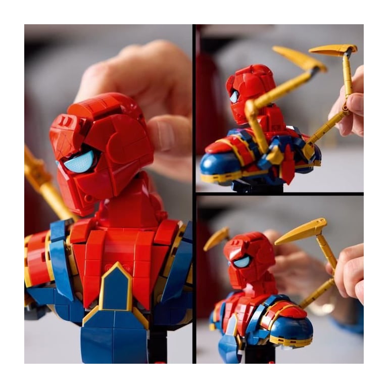 LEGO® Super Heroes 76326 Buste d’Iron Spider Man - vue 7