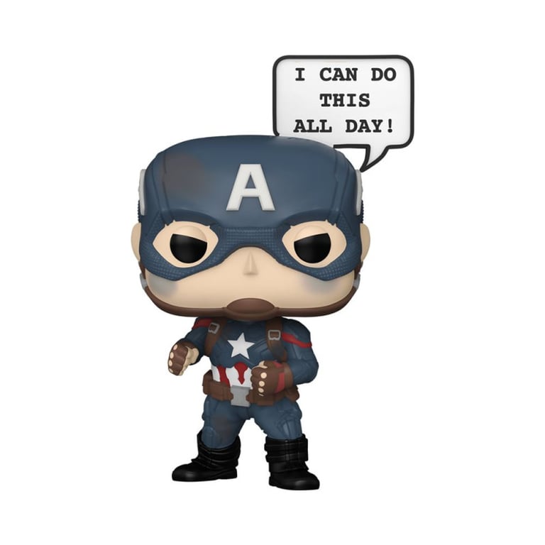 Figurine Funko Pop Marvel Infinity Saga Captain America - vue 10