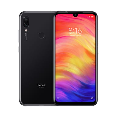 Redmi Note 7 32 GB, Negro, desbloqueado