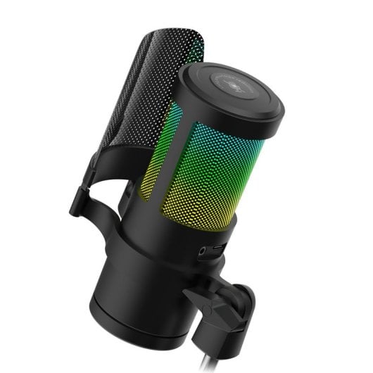 Microphone de Studio Mars Gaming MMIC-SC – USB, Directivité Cardioïde, ARGB - vue 4