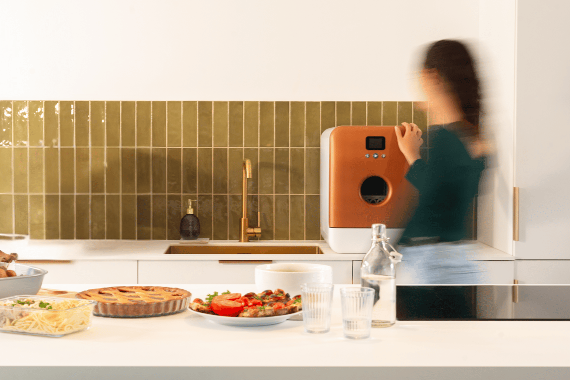 Bob lave vaisselle éco compact | Made In France | Cuivre Neuf - vue 2