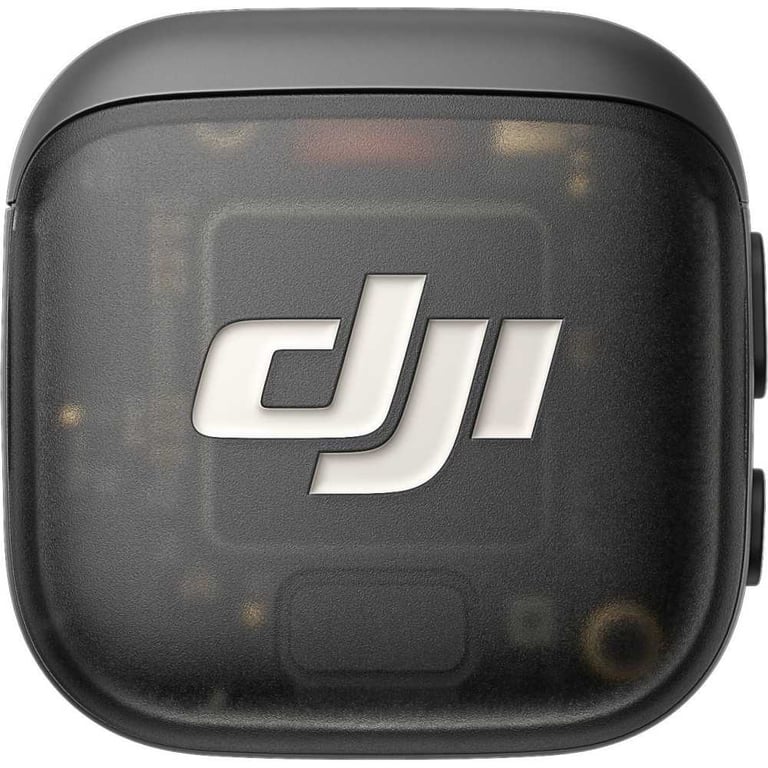 Émetteur micro sans fil DJI Mic 3 compact léger fixation magnétique et clip rotatif gris et noir - Neuf