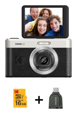 Kodak PIXPRO C1 1/3'' Appareil-photo compact 13 MP CMOS 4160 x 3120 pixels Noir