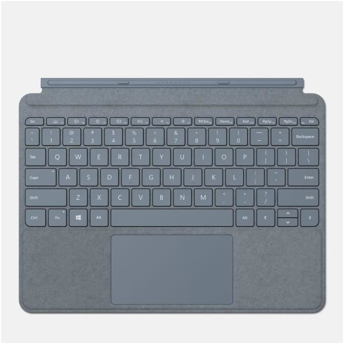 MICROSOFT Type Cover Surface Go 2 - Clavier AZERTY - Bleu Glacier