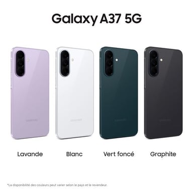 Galaxy A37 (5G) 128 Go, Graphite
