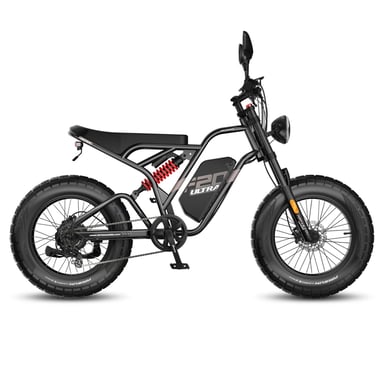 Vélo électrique FAFREES F20 Ultra (Homologation UE L1e-B) - Moteur 750 W batterie 48V25Ah pneu large 20 pouces freins mécaniques - Noir