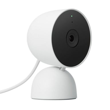 Google Nest Cam 2e Gen. (Intérieur | Filaire), Vision Nocturne, Blanc