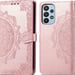 imoshion Etui de télephone Mandala pour Samsung Galaxy A23 (5G) - Rose Doré
