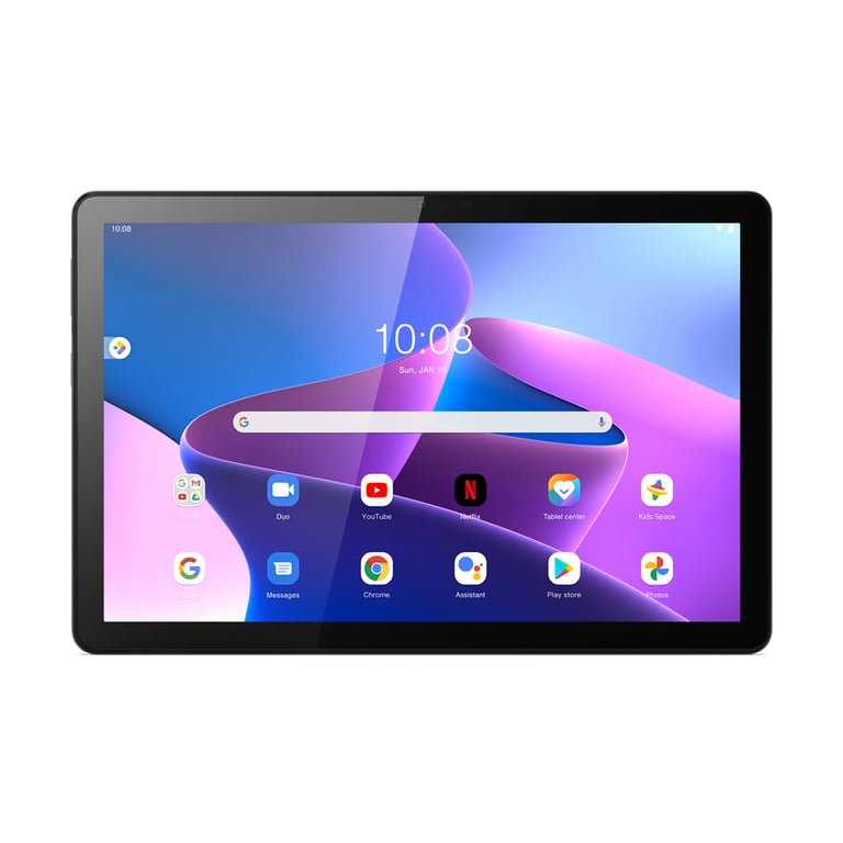 Lenovo Tab M10 64 Go 25,6 cm (10.1 ) 4 Go Wi-Fi 5 (802.11ac) Android 11 Gris - Neuf