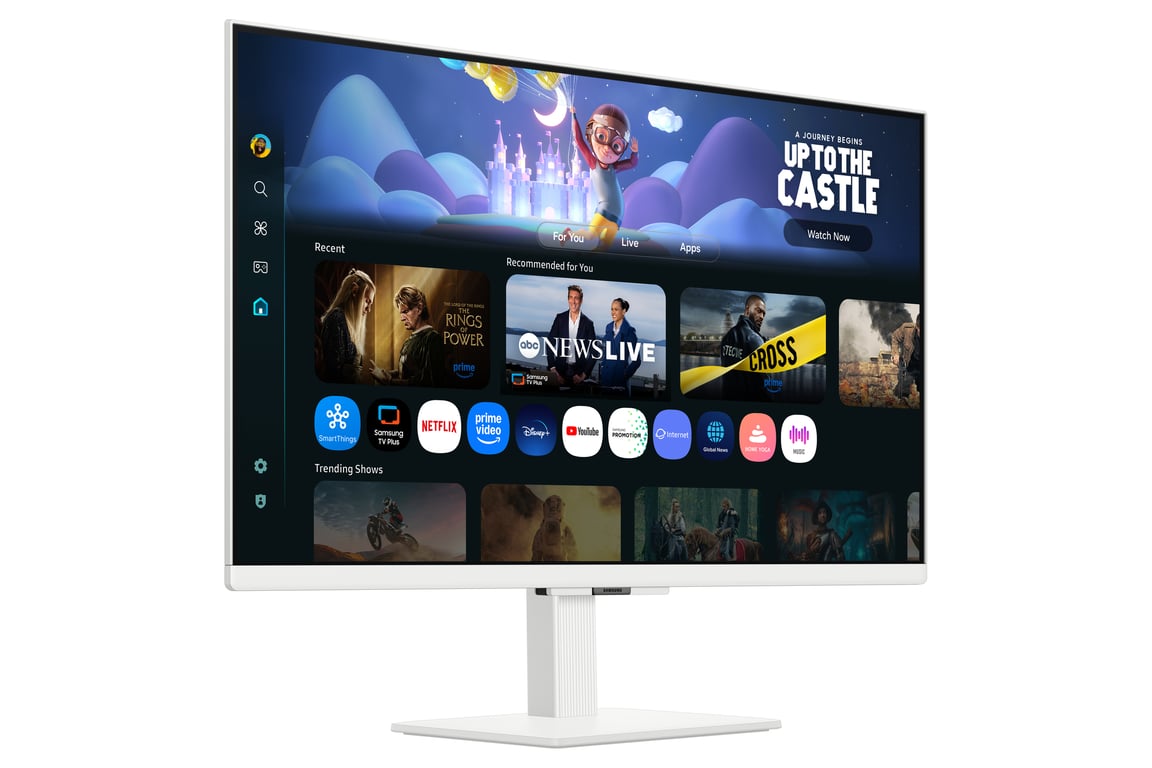Écran Gaming Samsung 27  LS27FM501EUXEN Full HD, Temps de Réponse Rapide, Synchronisation Adaptative, Smart Monitor M5 - Excellent état