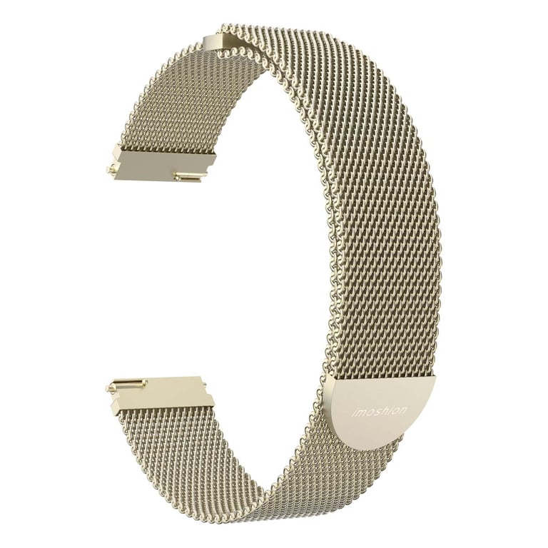 imoshion Bracelet magnétique milanais - Connexion universelle 20 mm - Taille S - Starlight - Neuf