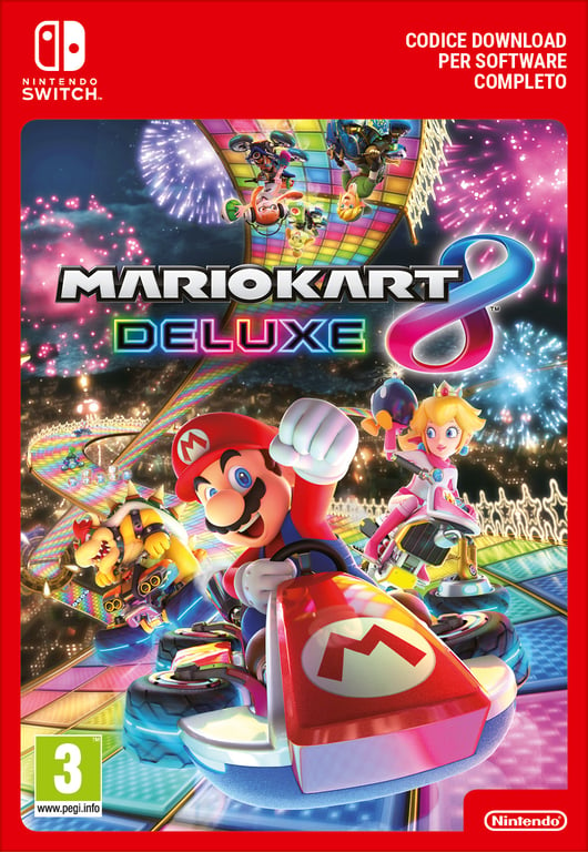 Switch & Mario Kart 8 Deluxe et 3 mois d'abonnement NSO- console de jeux portables 15,8 cm (6.2