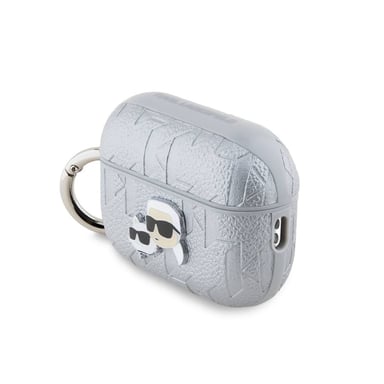 Custodia per AirPods Pro 2 con design a rilievo Karl e Choupette