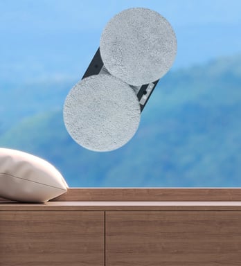 Robot Nettoyeur de Fenêtres LIECTROUX HCR-09, Aspiration 2800Pa, 3 Modes Auto, Torsion Double Disque, Moteur Sans Balais Japonais & Protection UPS