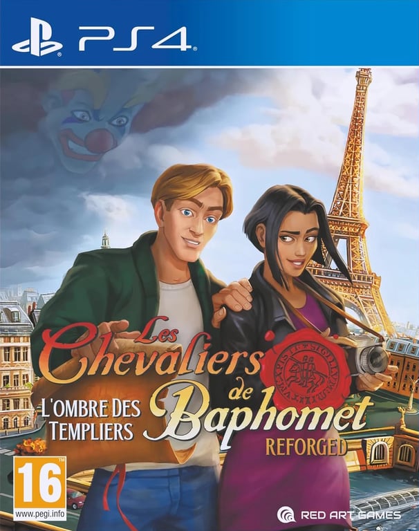 Les Chevaliers de Baphomet LOmbre des Templiers : Reforged Jeu PS4 - vue 2