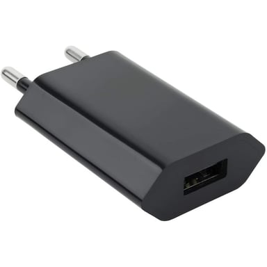 Techly IPW-USB-ECBKG cargador de dispositivos móviles GPS, MP3, Teléfono portátil, PDA, Smartphone Negro Sector Interior