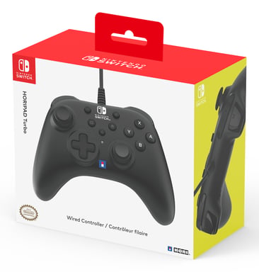 Hori HORIPAD Turbo Negro Gamepad Nintendo Switch