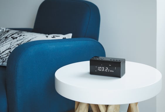 Thomson CR50 Radio portable Horloge Noir
