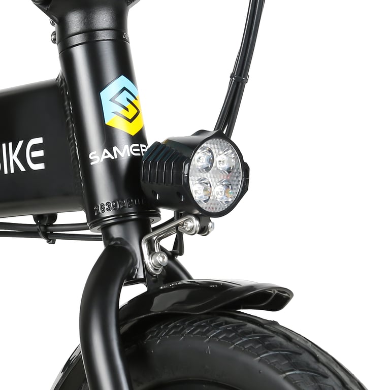 Bicicleta eléctrica para adultos SAMEBIKE YINYU14 , bicicleta eléctrica plegable de 14