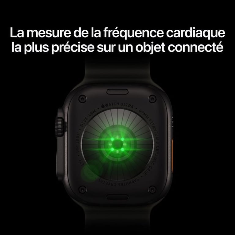 Apple Watch Ultra 4 GPS + Cellular 49 mm Boîtier en avec Boucle Trail / - vue 4