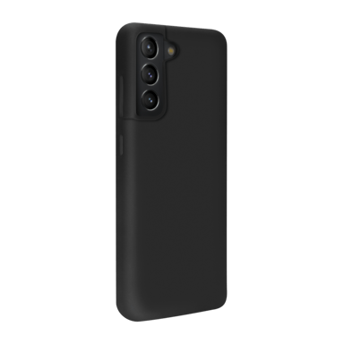 Custodia morbida in silicone gel per Samsung Galaxy S21 FE 5G, nero satinato