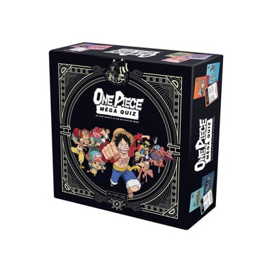 Jeu de société Topi Games One Piece Le Mega Quiz Plateau de quiz Orange