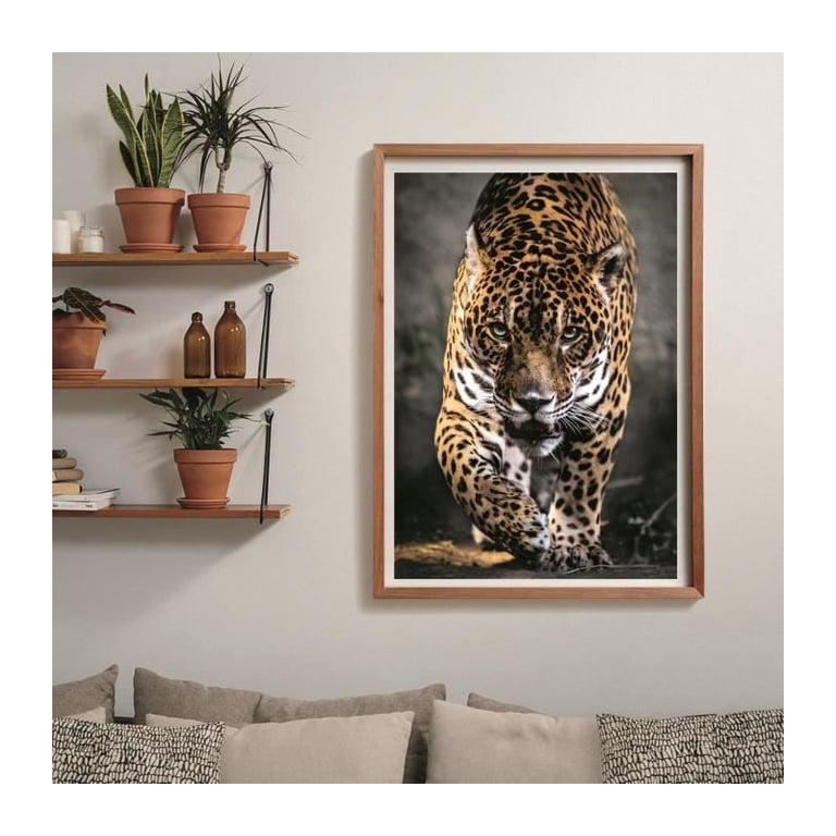 Puzzle Compact 1000 pièces : La Promenade du Jaguar Clementoni Puzzles - vue 5