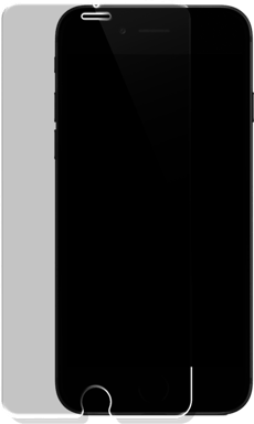 Protection d'écran premium en verre trempé pour Apple iPhone 7 Plus/8 Plus, Transparent
