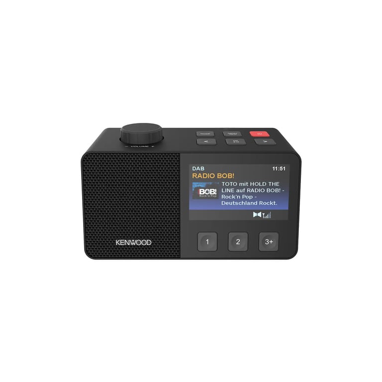 Radio Portable Kenwood CR-M70DAB-B – Bluetooth 5.3, FM/DAB+ - vue 4