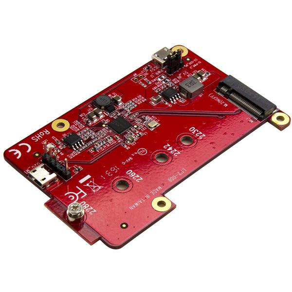 StarTech.com Convertisseur USB vers mSATA pour Raspberry Pi et les cartes de développement Adaptateur USB vers mini SATA Contrôleur de stockage .2 Card USB 2.0 - vue 2