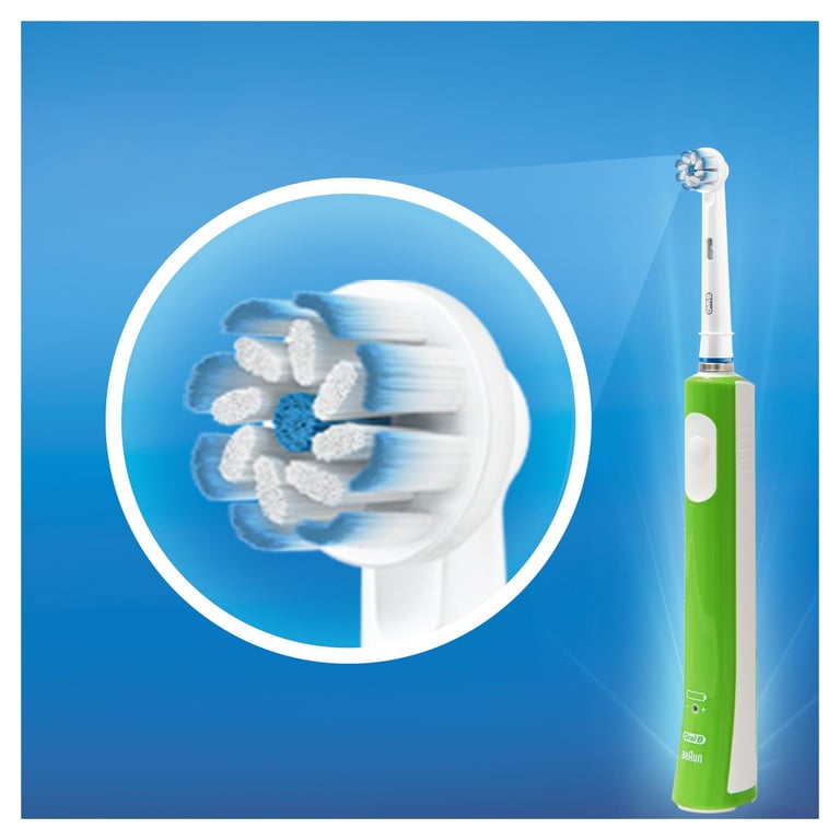 Oral B Junior Brosse à Dents Électrique Rechargeable avec 1 Manche 1 Brossette enfant de et plus Brossage en douceur - vue 3