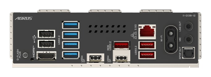 GIGABYTE X870E AORUS PRO Placa Base - Compatible con CPUs AMD Ryzen 9000, 16+2+2 fases VRM digitales, hasta 8000MHz DDR5 (OC), 3xPCIe 5.0 + 1xPCIe 4.0, Wi-Fi 7, LAN 2.5GbE, USB 4