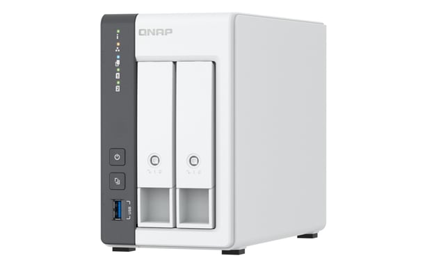 QNAP 2-bay ARM 4C 2.0GHz 2 x SATA 6Gb/s 3.5
