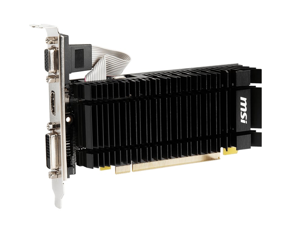 MSI N730K-2GD3H/LPV1 carte graphique NVIDIA GeForce GT 730 2 Go GDDR3