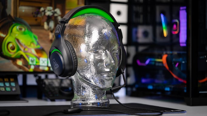 The G-Lab Yttrium Casque Avec fil Arceau Jouer Noir