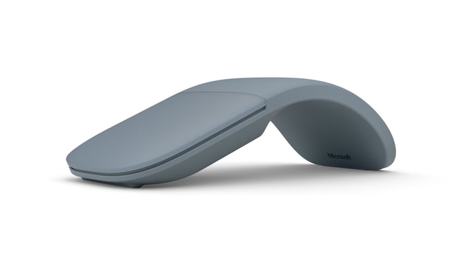 Microsoft Surface Arc Mouse ratón Viajes Ambidextro Bluetooth BlueTrack 1800 DPI