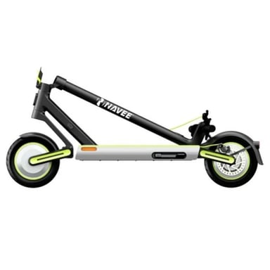 Monopattino Elettrico NAVEE S65 - 500W, Autonomia 65 km, Doppia Sospensione, Ruote da 10'' Autosigillanti, Freni a Disco - Nero