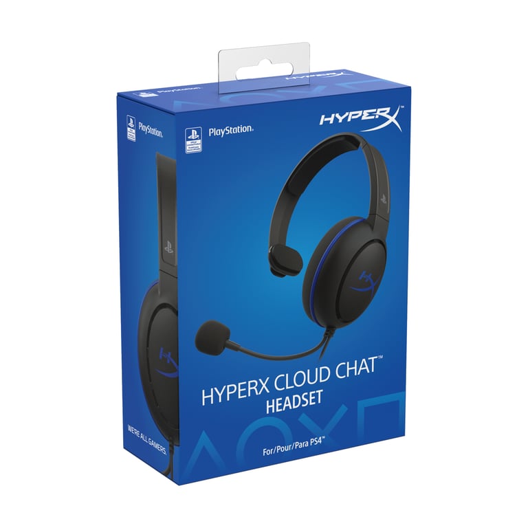 HyperX Cloud Chat Auriculares Alámbrico Diadema Juego Negro
