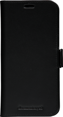 Folio Coque Magnétique iPhone 12 / 12 Pro Lynge Cuir Fonction Stand Noir DBramante1928