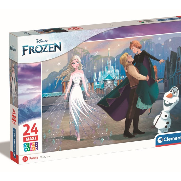 Clementoni 24 pièces Maxi La Reine des Neiges Neuf