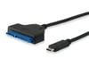 Cavo adattatore da USB Tipo C a SATA 50 cm Nero