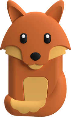 Porte monnaie sans contact Renard - Fabriqué en France Money Walkie