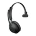 Jabra Evolve2 65, UC Mono Casque Sans fil Arceau Bureau/Centre d'appels USB Type-A Bluetooth Noir
