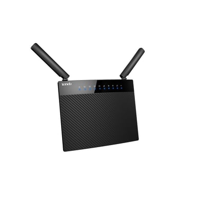 Tenda AC9 router inalámbrico Gigabit Ethernet Doble banda (2,4 GHz / 5 GHz) Negro